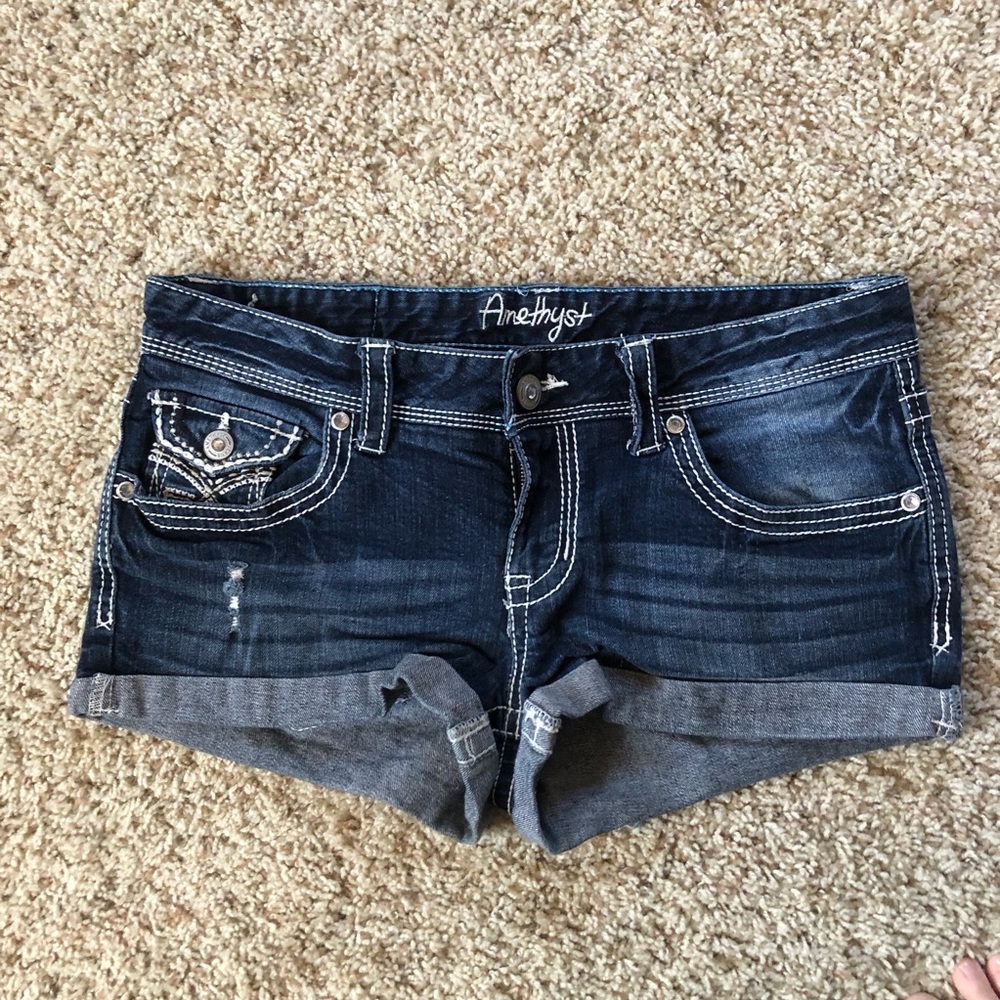 Amethyst Junior’s Jean Shorts Size 7